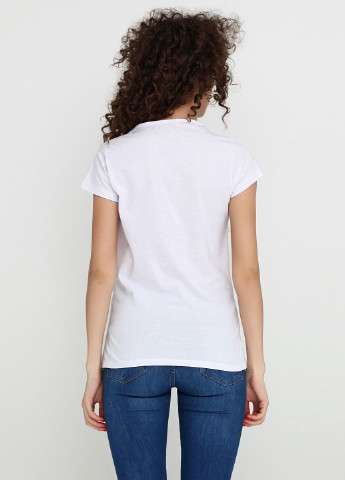 Біла літня футболка H&B
