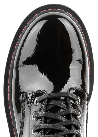 Осенние ботинки Le'BERDES лаковые, со шнуровкой