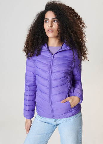 Фиолетовая демисезонная куртка Sinsay