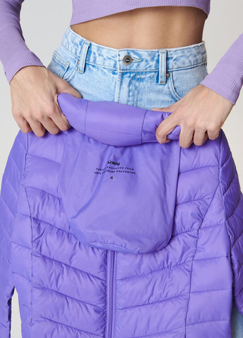 Фіолетова демісезонна куртка Sinsay