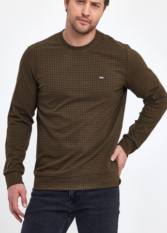 Оливковий демісезонний светр джемпер Trend Collection