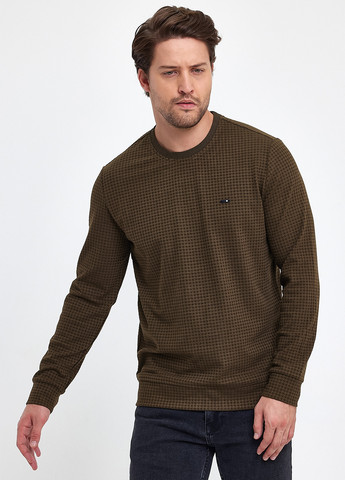 Оливковий демісезонний светр джемпер Trend Collection