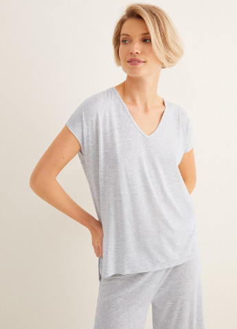 Серая всесезон пижама (футболка, капри) Women'secret