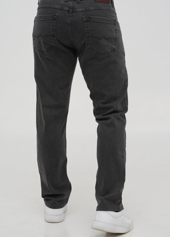 Серо-зеленые демисезонные слим джинсы Trend Collection