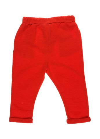 Красные кэжуал демисезонные с высокой талией брюки Cikoby