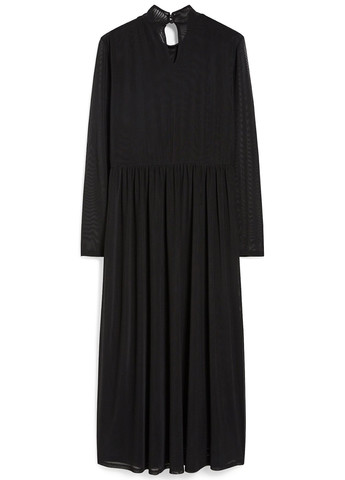 Черное кэжуал платье C&A однотонное