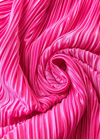 Фуксинова (кольору Фукія) кежуал сукня з відкритою спиною SHEIN однотонна