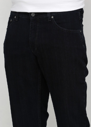 Темно-синие демисезонные прямые джинсы Sunwill