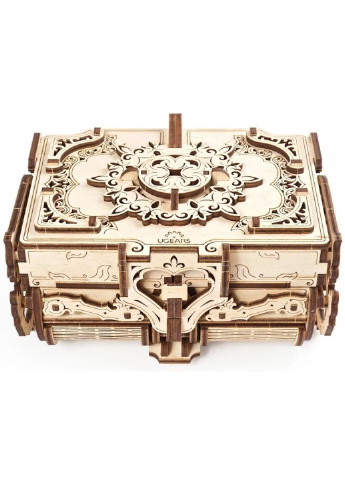 Конструктор механічний Антикварна скринька (70089) UGEARS (249596492)