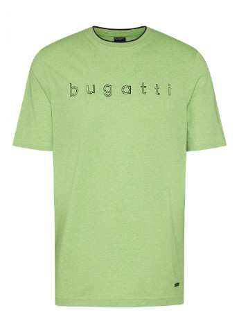 Салатовая мужская футболка салатовый Bugatti