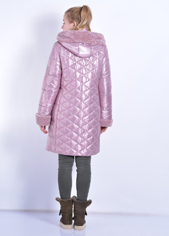 Светло-розовая зимняя куртка Retto