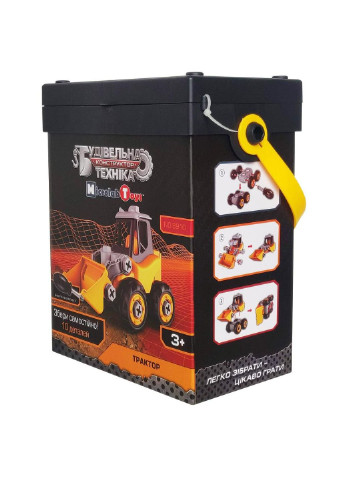 Конструктор Будівельна техніка - трактор (MT8910) Microlab Toys строительная техника - трактор (198485016)