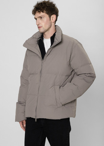 Сірий зимній Пуховик PRPY