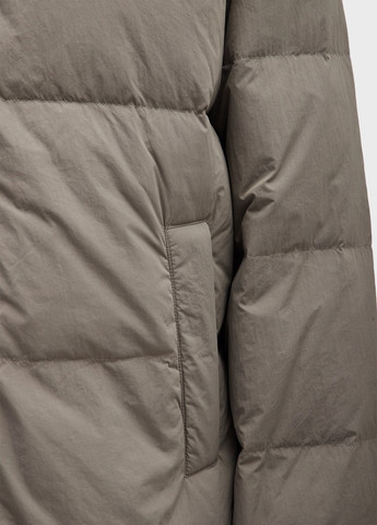 Сірий зимній Пуховик PRPY