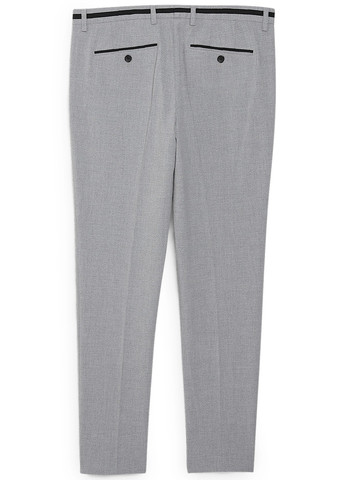 Серые кэжуал демисезонные чиносы брюки C&A