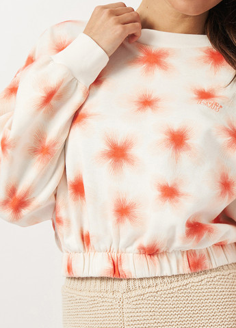 Молочный свитшот Levi's рисунок без декора (326641625)