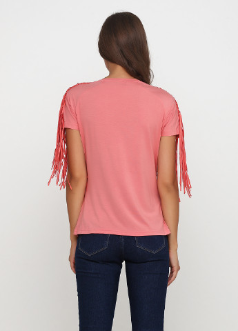 Розовая демисезонная блуза Given