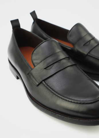 Черные кэжуал туфли Respect без шнурков