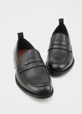 Черные кэжуал туфли Respect без шнурков