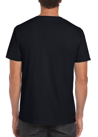 Чорна футболка Gildan