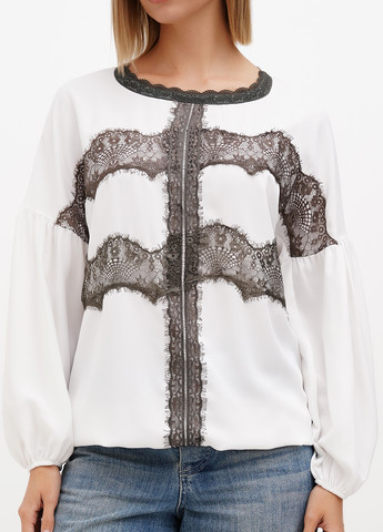 Белоснежная блуза Sassofono