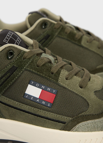 Оливкові всесезон кросівки Tommy Jeans