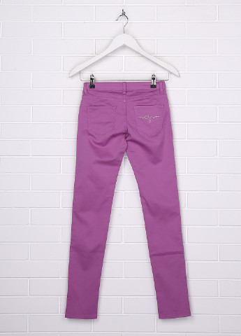 Фиолетовые демисезонные со средней талией джинсы Guess