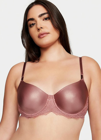 Рожевий демісезонний комплект (бюстгальтер, трусики) Victoria's Secret