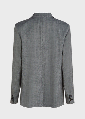 Серый женский жакет Karl Lagerfeld геометрический - демисезонный