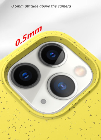 ЕКО чохол для iPhone 13 Pro жовтий No Brand (251942972)