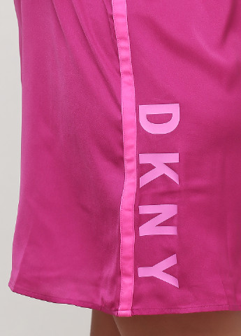 Фуксиновое (цвета Фуксия) кэжуал платье платье-майка DKNY однотонное