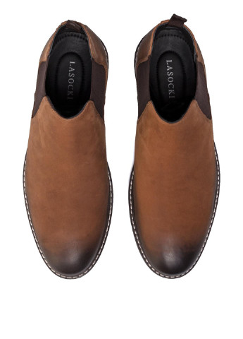 Светло-коричневые осенние черевики lasocki for men mi08-c597-588-13 челси Lasocki for men