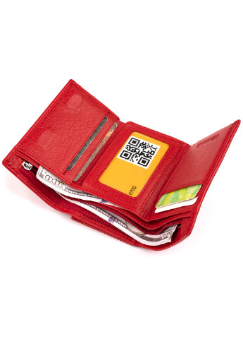 Жіночий шкіряний гаманець 12х7,5х2,5 см st leather (252416263)