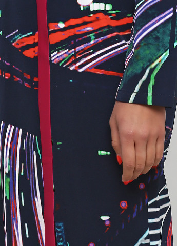 Комбинированное кэжуал платье Andre Tan с абстрактным узором