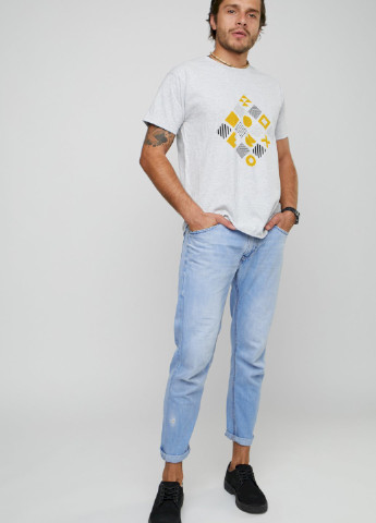 Серая футболка мужская YAPPI