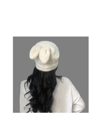 Заєць з вушками унісекс Білий Brend шапка (252728327)