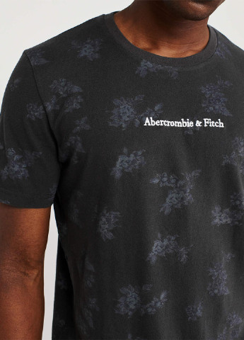 Черная футболка Abercrombie & Fitch