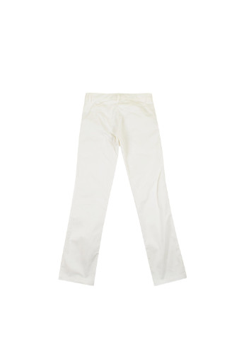 Белые кэжуал летние прямые брюки Tagliatore