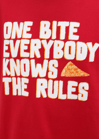 Червоний світшот Independent напис без декору (305788338)