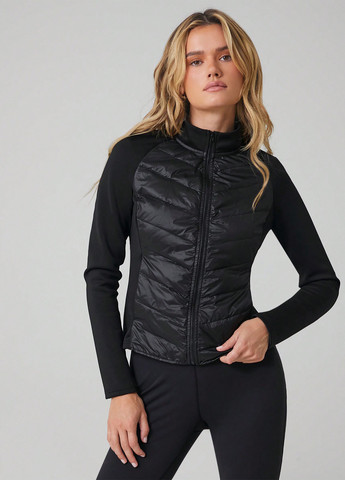 Чорна демісезонна куртка SHEIN