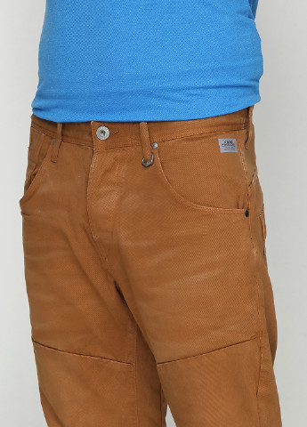 Горчичные кэжуал демисезонные прямые брюки Jack & Jones
