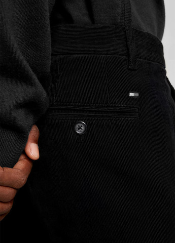 Черные кэжуал демисезонные прямые брюки Tommy Hilfiger