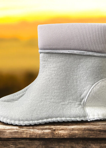 Светло-серые резиновые ботинки Gipanis