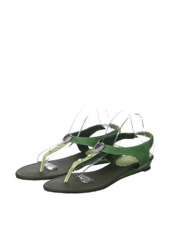 Женские кэжуал сандалии sensini Chaussures зеленого цвета на резинке