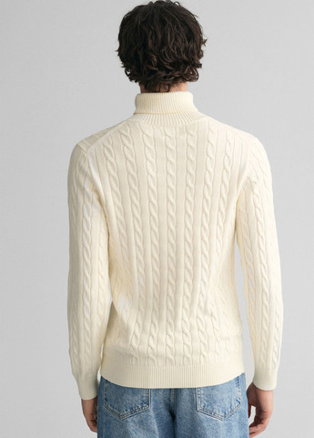 Жемчужный демисезонный свитер Gant