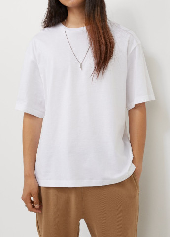 Біла футболка H&M