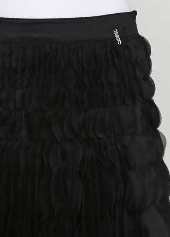 Черная кэжуал однотонная юбка Killah