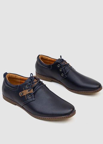 Темно-синие кэжуал, классические туфли Paliament на шнурках