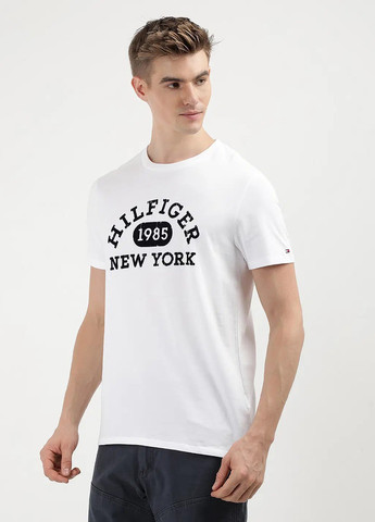 Біла футболка Tommy Hilfiger