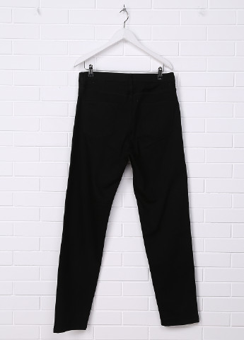 Черные кэжуал демисезонные прямые брюки Cos